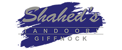  Shahed’s Tandoori Giffnock Logo